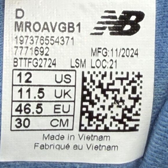New Balance Fresh Foam Roav Shoes Mens Size 12 Gray Running Sneakers MROAVGB1 main image 4
